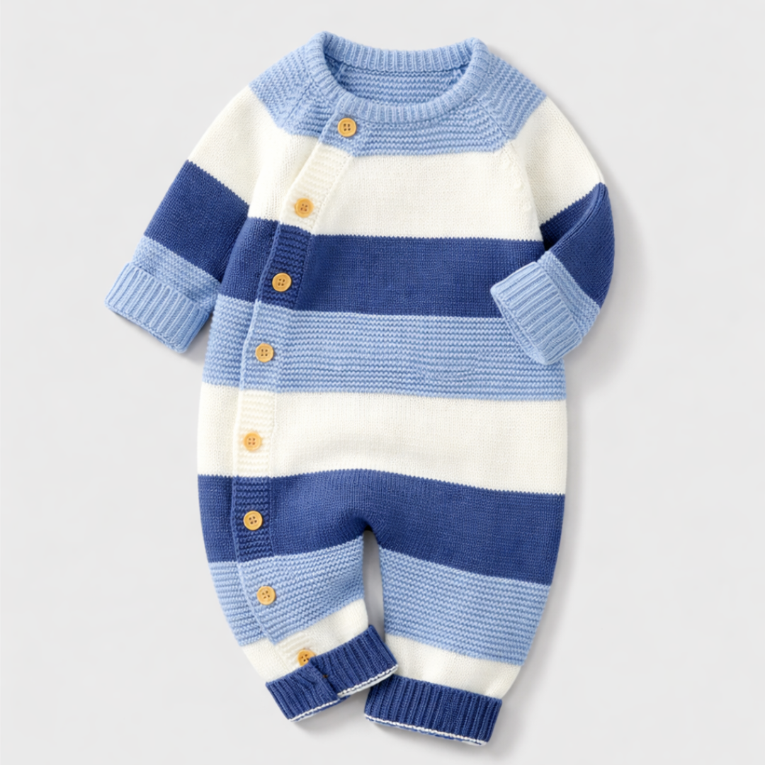 Arlos Mysrandig Stickad Romper
