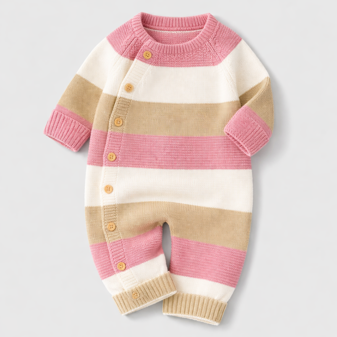Arlos Mysrandig Stickad Romper